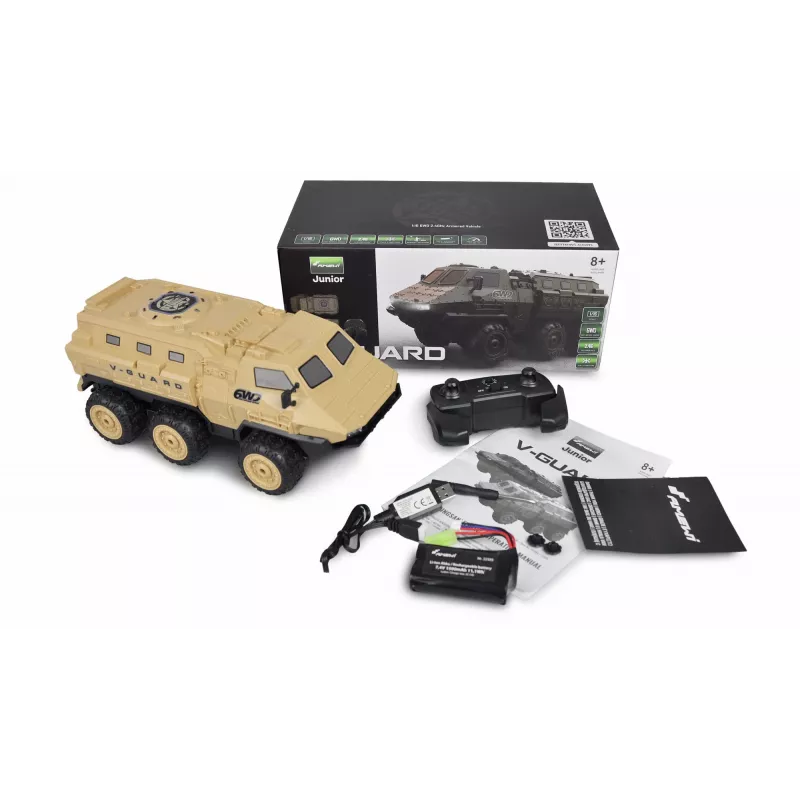 Amewi V-Guard gepanzertes Fahrzeug 6WD 1:16 RTR ferngesteuertes RC-Modell Elektromotor (22585)