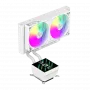 Gamemax CPU-Flüssigkeitskühler | GLACIER 240 LCD WH | Intel, AMD