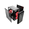 GEMBIRD CCC-FORNAX-950R Gaming-Design PC-Gehäuse 3 x 12 cm Lüfter rot