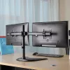 HAGOR HA FS - Montageset (Tischhalter) - für 2 LCD-Displays - Schwarz - Bildschirmgröße: 38-68 cm (15-27)