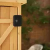 Yale Outdoor Fenster-/Türkontakt Alarmauslösemodul Schwarz