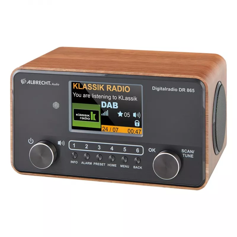 Albrecht DR 865 Senior Digital Radio (geöffnete Verpackung)