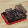 Einhell Power-X-Twincharger 3 A Batterieladegerät für Innenbereich Schwarz - Rot (4512069)