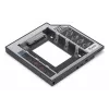 Einbaurahmen SSD / HDD CD / DVD / Blu-ray SATA auf SATA III 12,7 mm