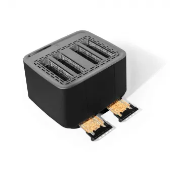 Salter EK5565MBLKFVDE Kuro 4-Scheiben-Toaster