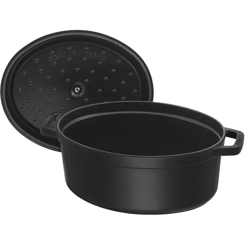 Bräter Staub 40509-509-0 12 L Gusseisen Schwarz