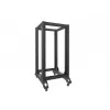 Freistehendes Rack LANBERG OR01-6822-B 22U, 600 mm B x 800 mm T, schwarz, 600 kg Tragfähigkeit