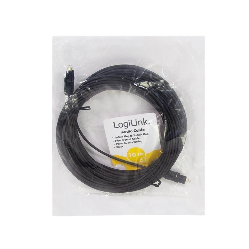 Audiokabel LogiLink Toslink 10m