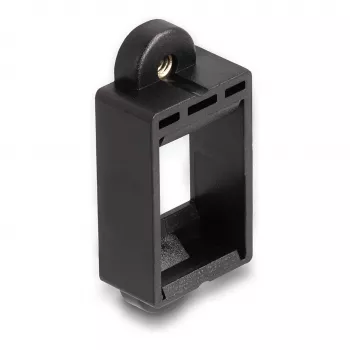 DeLOCK Keystone-Halter Snap-in Rahmen Schwarz 18mm x 40mm x 10mm