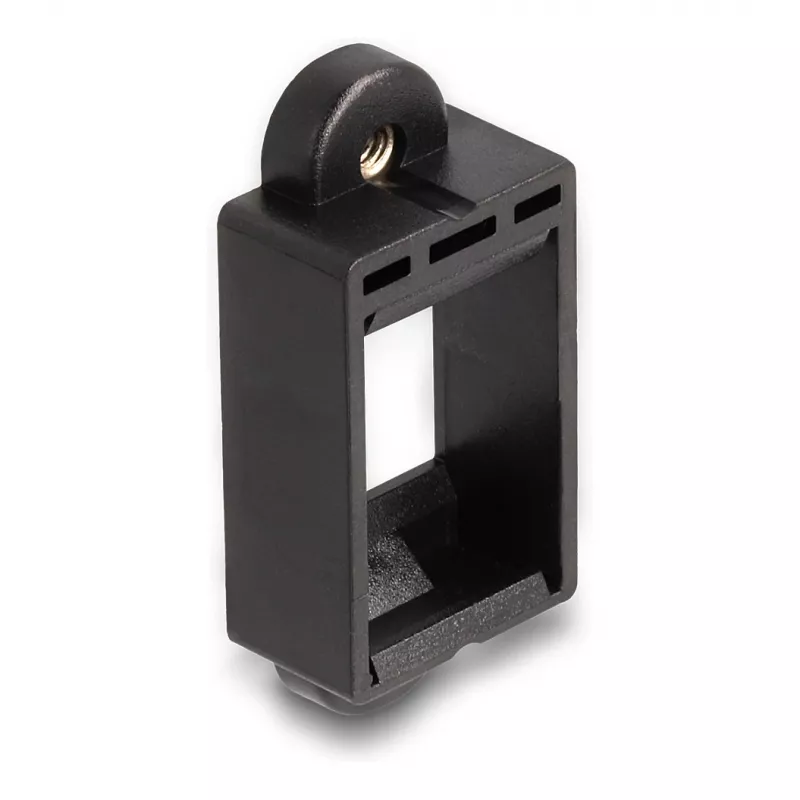 DeLOCK Keystone-Halter Snap-in Rahmen Schwarz 18mm x 40mm x 10mm