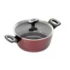 Suppentopf JATA CF924 4 l Rot Aluminium
