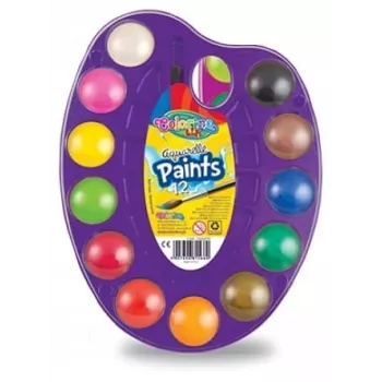 Colorino Kids Wasserfarben Palette 12 Farben