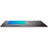 CLEVETURA CLVX 1 Touch-On-Keys AI Drahtlose Tastatur, ANSI US Windows-Layout, Scherenschalter, Aluminiumgehäuse, interaktives RGB
