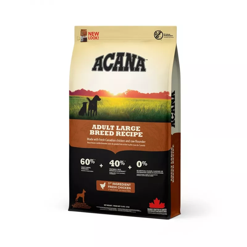 ACANA Adult Large Breed – Trockenfutter für Hunde – 11,4 kg