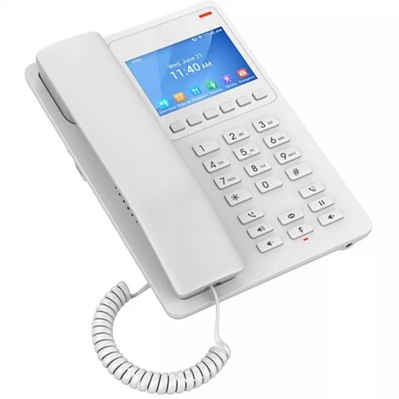 IP-Telefon Grandstream Networks GHP630 Weiß 2 Leitungen LCD WLAN