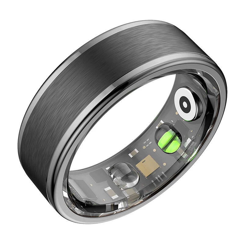 Smart Ring Colmi R03 18,9 mm Größe 9 Schwarz – tragbares Gesundheits- & Benachrichtigungsgerät