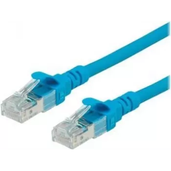 ROLINE - Patchkabel - RJ-45 (M) zu RJ-45 (M) - 5 m - UTP - CAT 6a - Halogenfrei, Vergossen, Verseilt - Blau (21.15.2745)