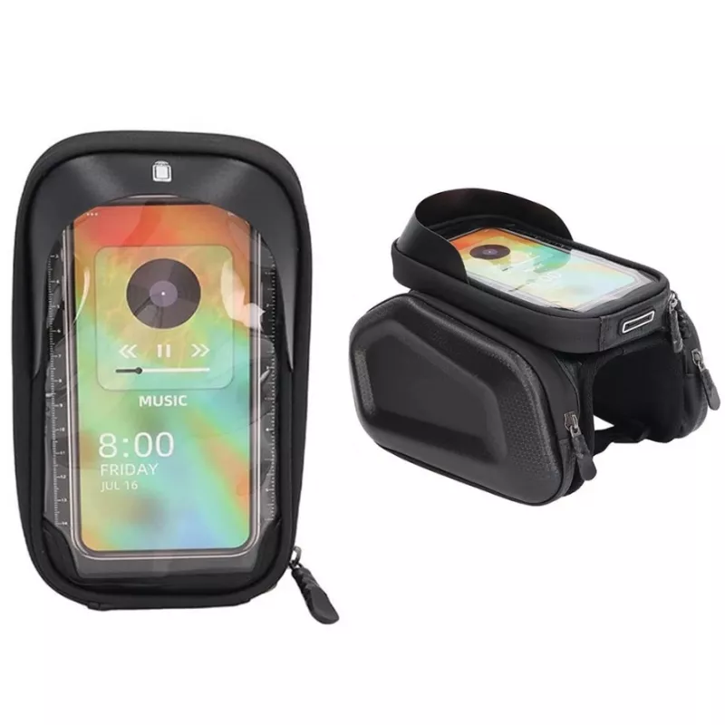 Extralink Fahrradtasche, wasserdichte Rahmentasche mit Handyhülle