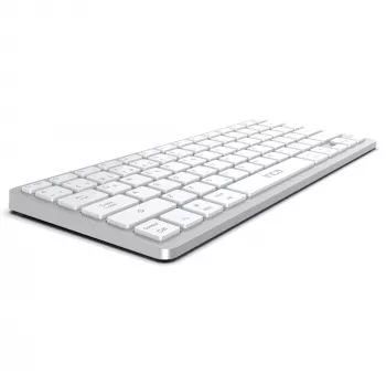 INCA Tastatur IBK-565BT BT 5.0, Smart, Akku 150Std, 8-10m silber