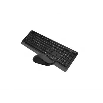 A4Tech Fstyler FG1012 kabelloses Tastatur- und Maus-Set, schwarz