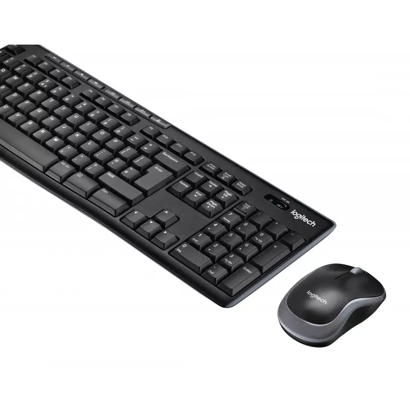 Logitech Wireless Combo MK270 – Tastatur-Maus-Set – kabellos – 2,4 GHz – Französisch (920-004510)