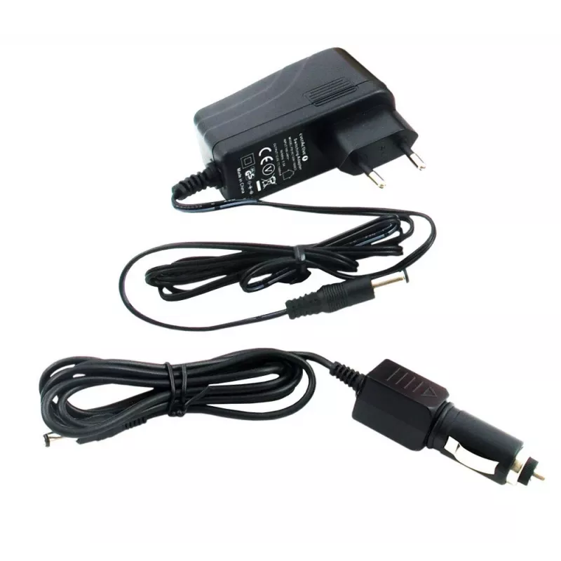 Batterieladegerät everActive NC-1200 – universelles 12-fach-Ladegerät für AA/AAA, 12 V Eingang, schwarz