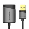 Vention USB Externe Soundkarte 0,15M Grau Metall Typ