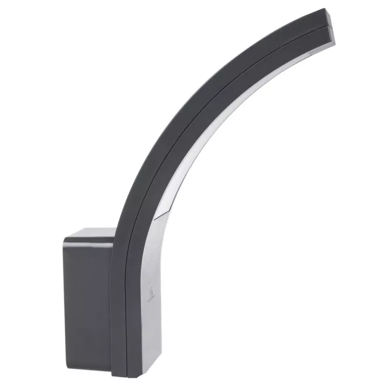 LED-Außenwandleuchte MACLEAN MCE343 GR – 10 W, Fassadenbeleuchtung, Grau