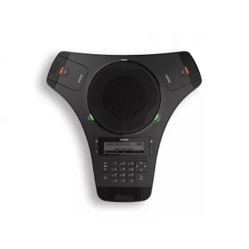 snom C520-WiMi - VoIP-Konferenztelefon - mit Bluetooth-Schnittstelle - DECT - dreiweg Anruffunktion - SIP - 3 Leitungen - Schwarz (4356)