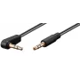 Microconnect AUDLL05A Audiokabel 0,5 m 3,5 mm Schwarz