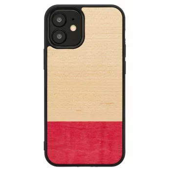Schutzhülle man and wood für iPhone 12 mini – schwarz