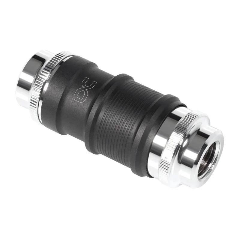 Wasserblock-Adapter Aquatuning GmbH 13857 Messing Nickel Kunststoff Schwarz Chrom