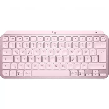 Logitech MX Keys Mini Minimalist Wireless Illuminated Tastatur - ROSE - CENTRAL (DE)
