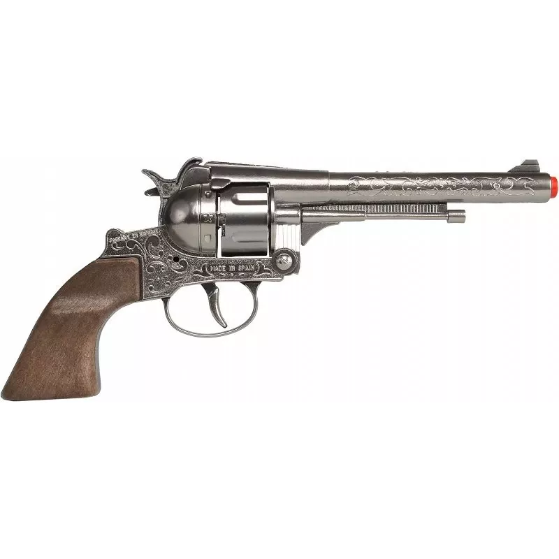 Pulio Metal Cowboy Revolver 12-Schuss Spielzeugpistole, Modell 155122/0