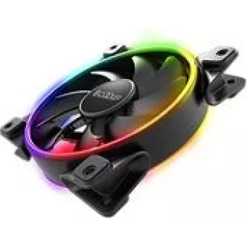 120mm Gehäuselüfter PCCOOLER CORONA-RGB, 1000–2000 U/min, RGB-Beleuchtung