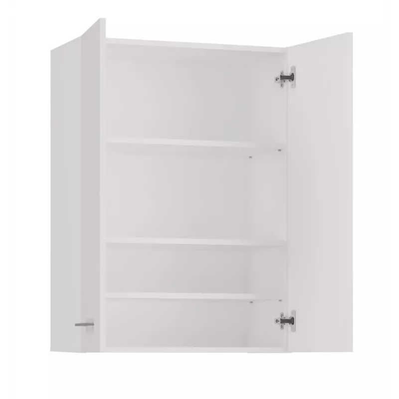 Topeshop POLA MINI DD weißer Badezimmerschrank Weiß