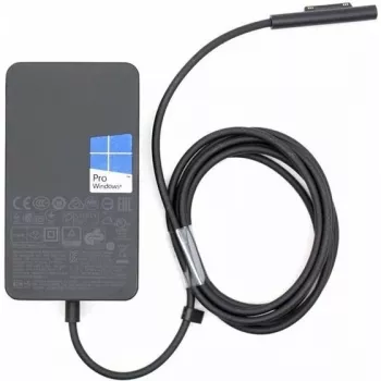 Microsoft Surface 65W Netzteil für Laptop Tablet Schwarz AC Indoor USB 2.0 1,7m