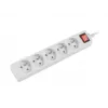 Power Extension Lanberg PS1-05E-0150-W 1,5 m 5 AC-Steckdosen Innenbereich Weiß