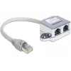 Netzwerkkabel DeLOCK 65441 RJ-45 0,15 m Grau