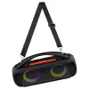 Tragbarer Lautsprecher MEDIA-TECH MT3184 — Bluetooth 5.3, 60W RMS, IPX5, Li-Ion Akku 16h, USB-C Ladeanschluss, MicroSD, TWS, Mikrofon, Fernbedienung