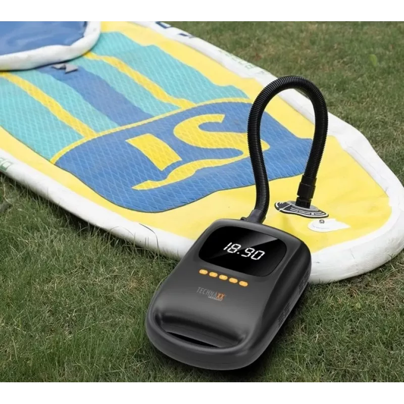 SUP-Pumpe mit Powerbank-Funktion Technaxx TX-266