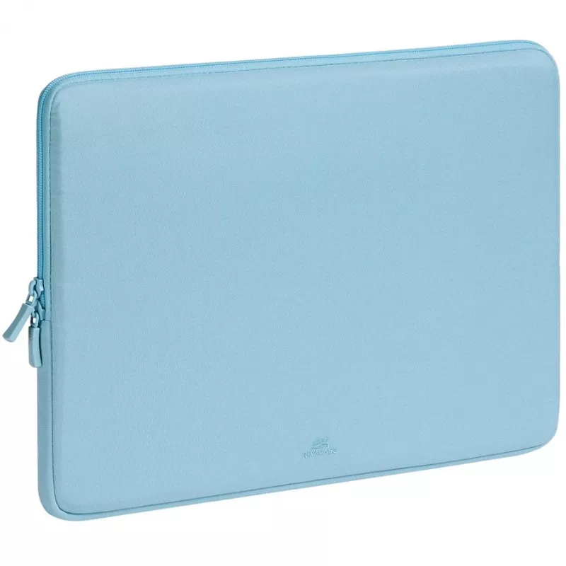 Laptophülle Rivacase Riva Szuzuka 15,6 Zoll Pastellblau, gepolsterte Schutzhülle