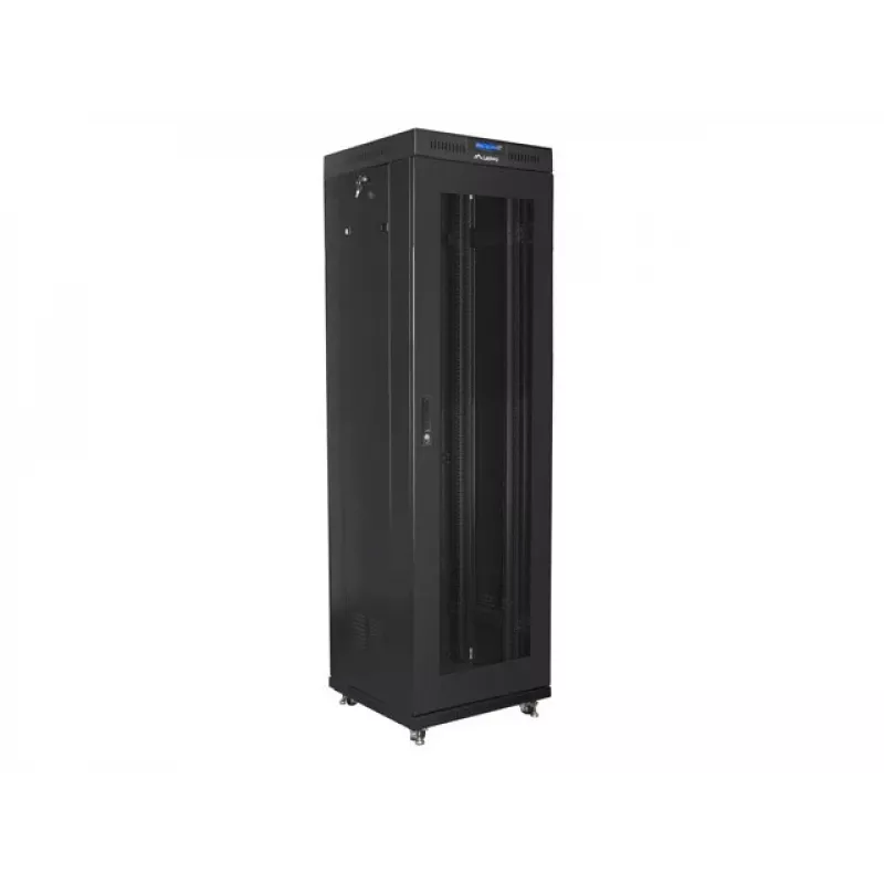 Standrack LANBERG FF01-6642-23BL 42U 600x600 mm 1200 kg IP20 Schwarz