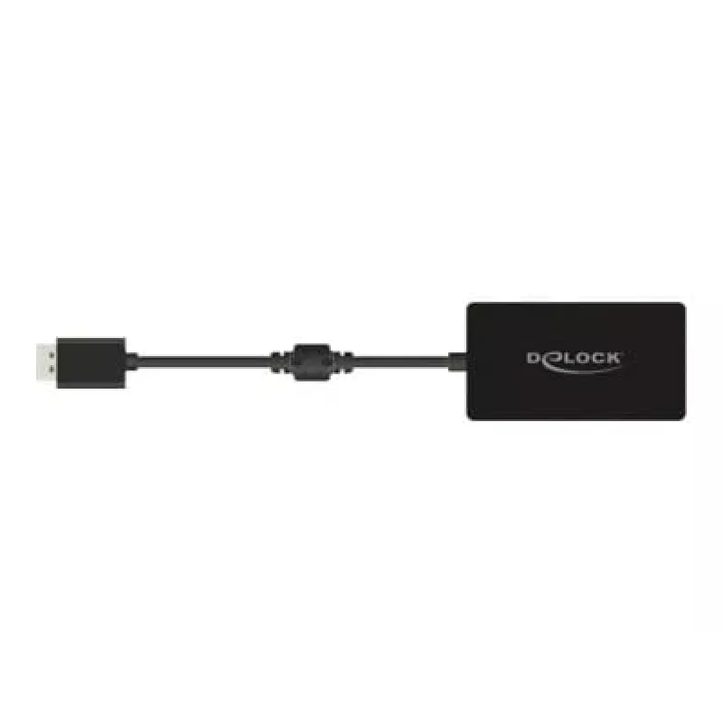 DeLOCK 0.16m DisplayPort/VGA+HDMI+DVI VGA (D-Sub)+ HDMI + DVI Schwarz