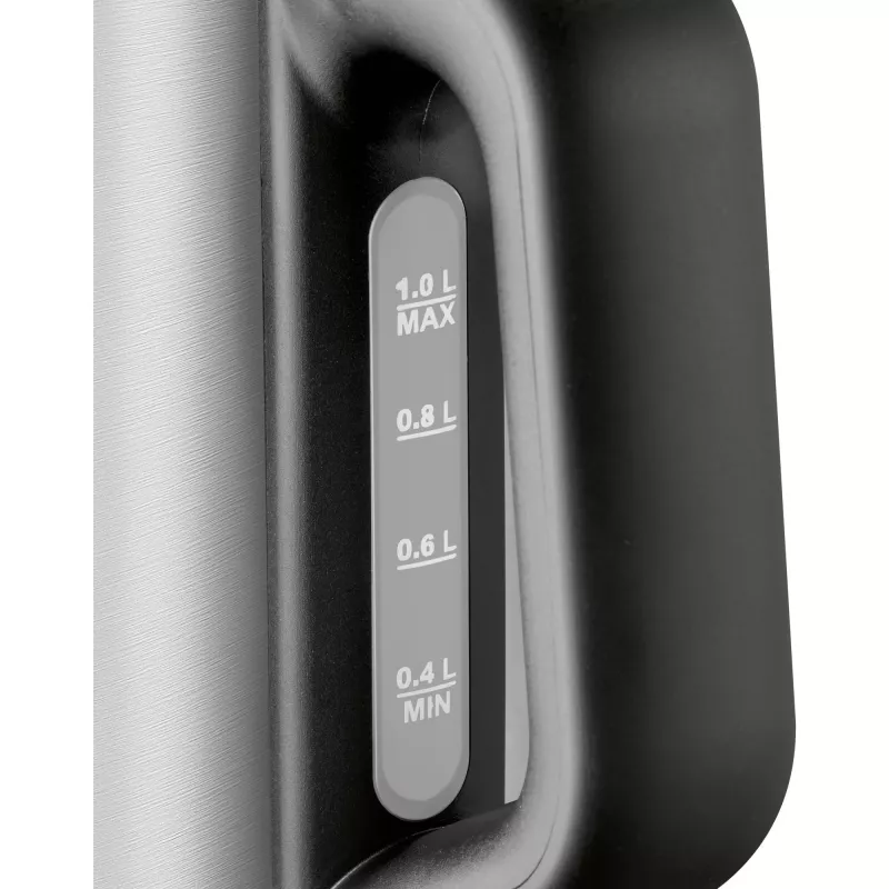 ProfiCook PC-WKS 1106 1l 2200W Schwarz – Edelstahl Wasserkocher (501106)