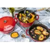 Staub La Cocotte Runder Gusseisen-Schmortopf – 3-TEILIGES SET