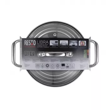 Resto Kitchenware Libra 4,6 L Rund Edelstahl