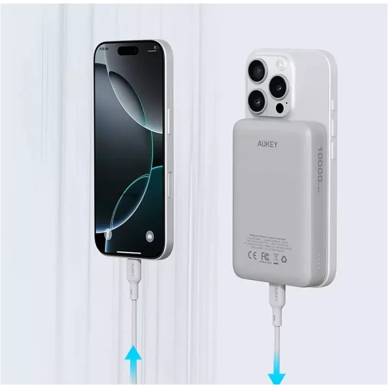 Tragbare Powerbank PB-MS04 Weiß 10000mAh