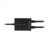 Serielles Kabel DeLOCK 63950 USB 2.0 Typ-A 2 x RS-232 DB9 Schwarz 0,6 m