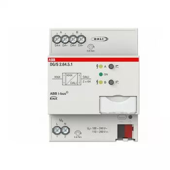 ABB Stotz S&J DALI-Gateway Premium, 2-fach, REG DG/S2.64.5.1 (2CDG110274R0011)